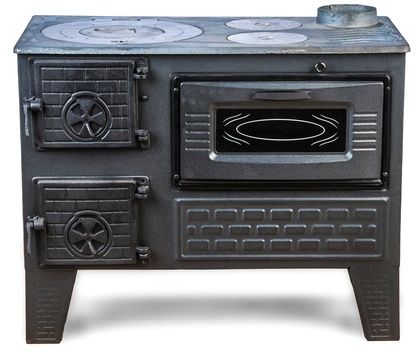 Отопительно-варочная печь МастерПечь ПВ-04 с духовым шкафом, 7,5 кВт в Мытищах