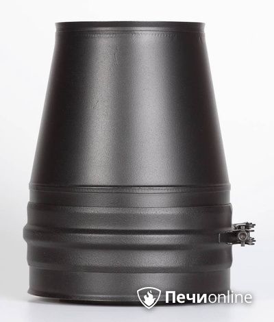 Комплектующие дымохода Schiedel Конус д.150 PM25 (Черный) Permetr в Мытищах