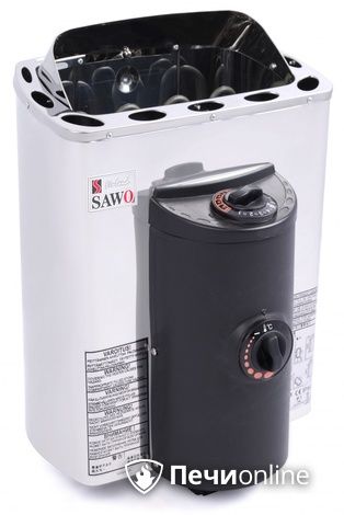 Электрокаменка для сауны Sawo Mini X MX-30NB-Z с пультом управления в Мытищах