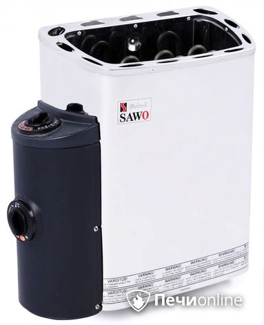 Электрокаменка для сауны Sawo Mini MN-30NB-Z со встроенным пультом управления в Мытищах