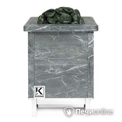 Электрическая печь Karina Quadro 9 кВт mini Талькохлорит в Мытищах