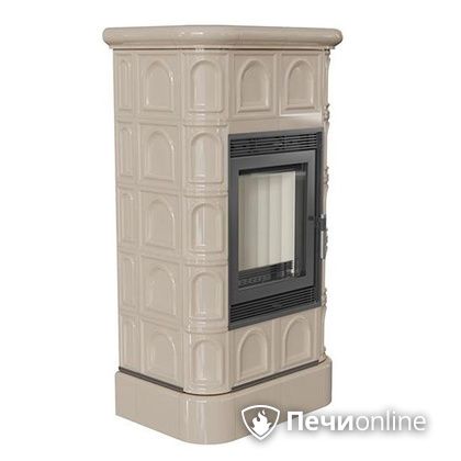 Печь-камин Kratki Blanka 8 kW stove кафельная крем в Мытищах